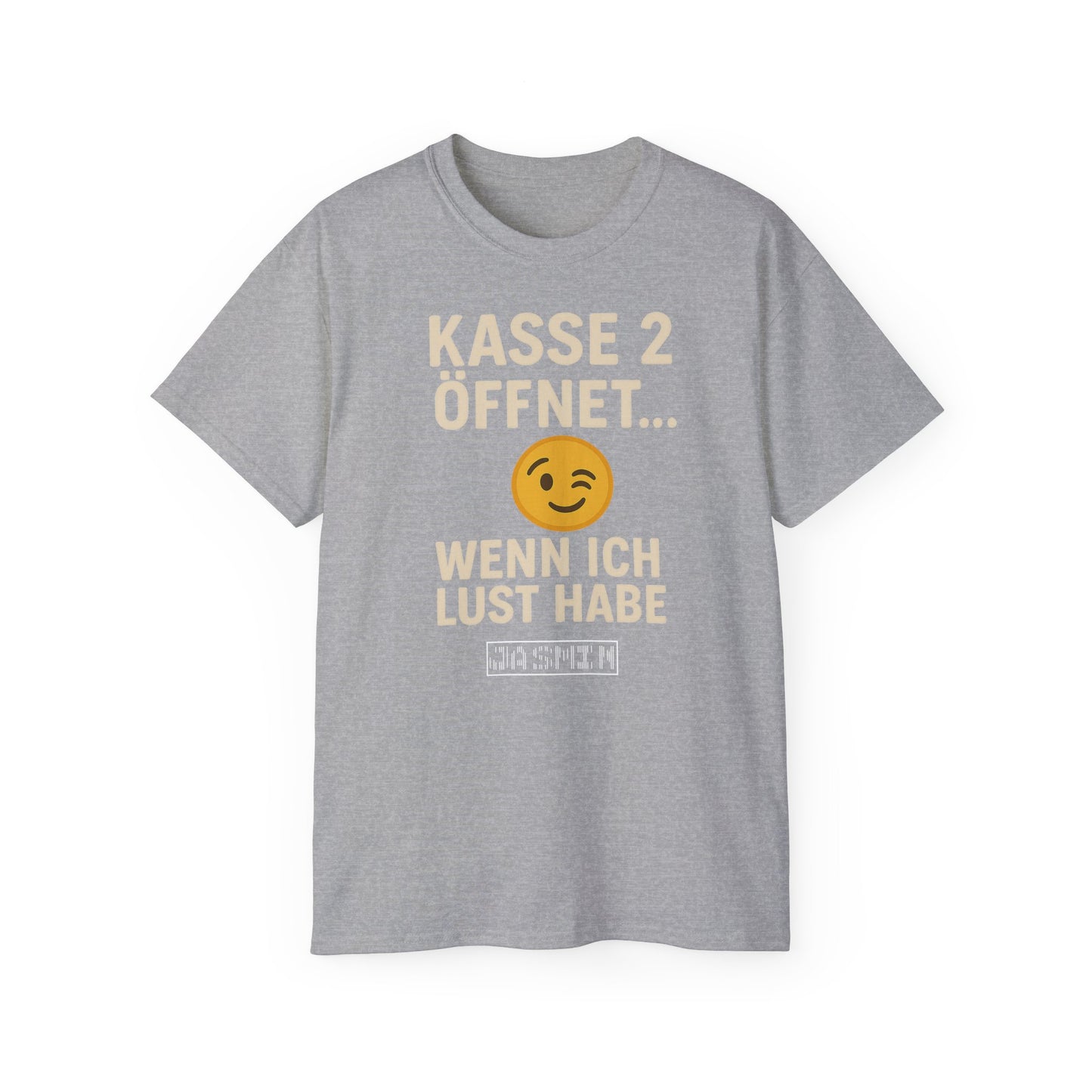 Kasse 2 öffnet wenn ich Lust habe