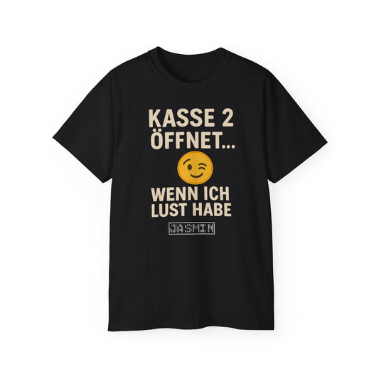 Kasse 2 öffnet wenn ich Lust habe